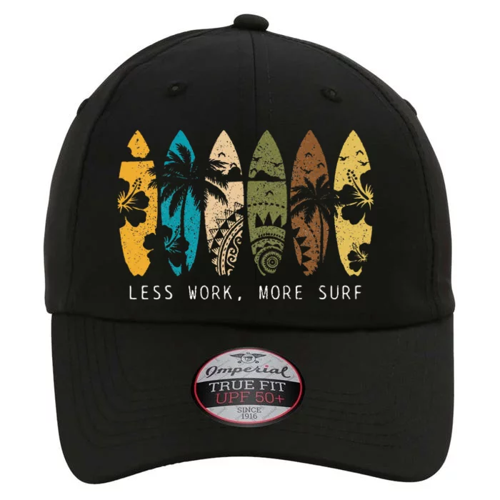 Surfer More Surf Surfboard Surfing Beach Funny The Original Performance Cap