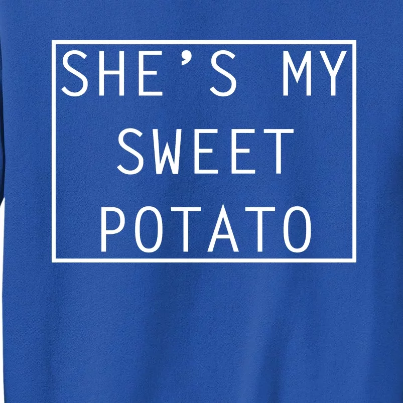 SheS My Sweet Potato I Yam Thanksgiving Graphic Sweatshirt