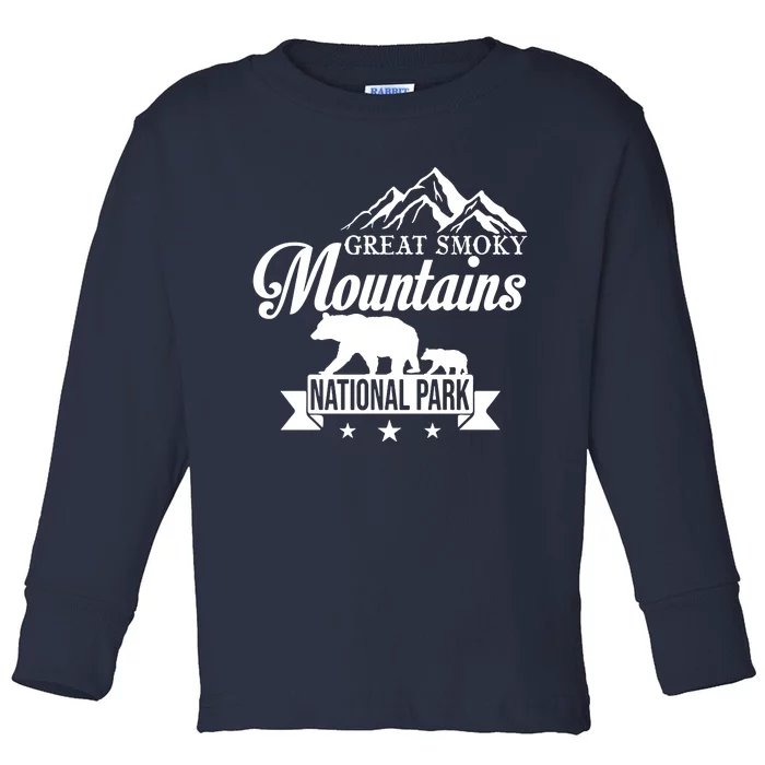 Smoky Mountains Toddler Long Sleeve Shirt