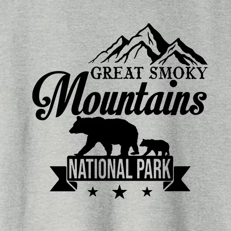 Smoky Mountains Women's Crop Top Tee