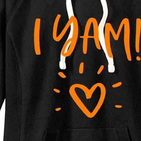 She's My Sweet Potato I Yam Set Couples Thanksgiving Women's Fleece Hoodie