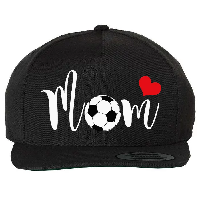 Soccer Mom Shirt for  Love You Mom Wool Snapback Cap