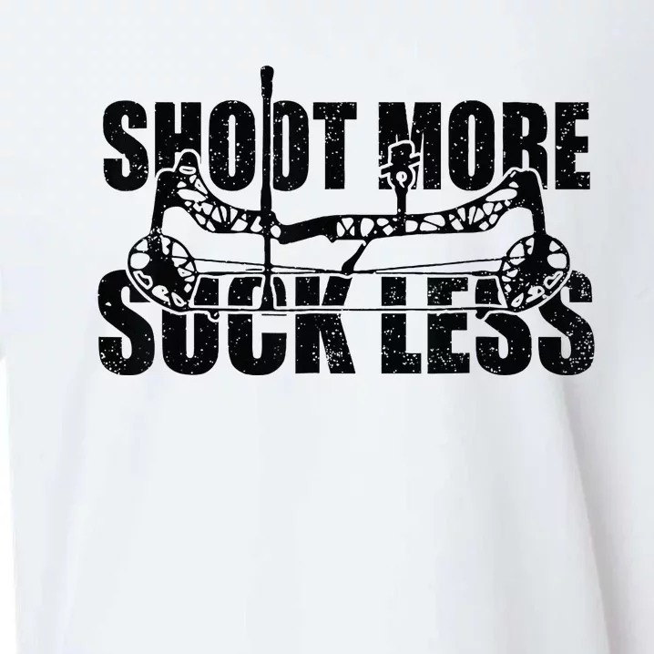 Shoot More Suck Less Funny Hunting Lover Hunter FatherS Day Sueded Cloud Jersey T-Shirt