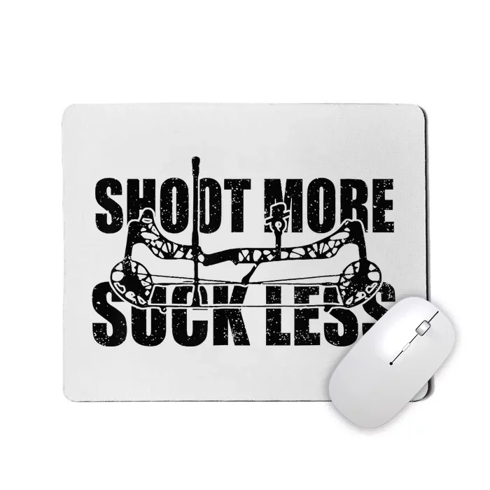 Shoot More Suck Less Funny Hunting Lover Hunter FatherS Day Mousepad