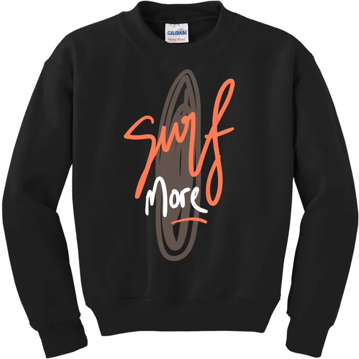 Surf More Kids Sweatshirt