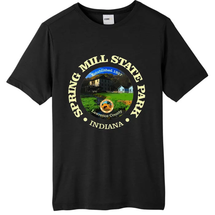 Spring Mill State Park Indiana Funny Hiking State Parks ChromaSoft Performance T-Shirt