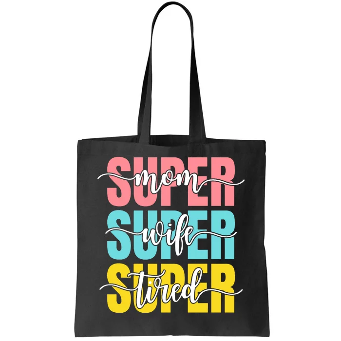 Tote Bag For Mom - Momlife Super Mom Super Wife Super Tired Mothers Day  Gifts Canvas Tote