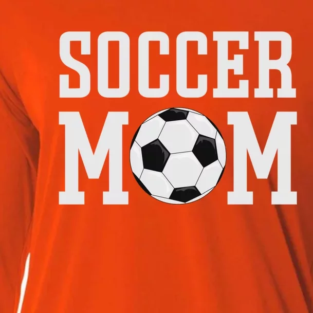 Soccer Mama Soccer Mom Gift Cooling Performance Long Sleeve Crew