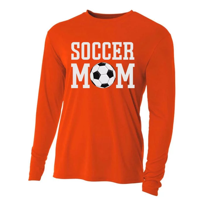 Soccer Mama Soccer Mom Gift Cooling Performance Long Sleeve Crew