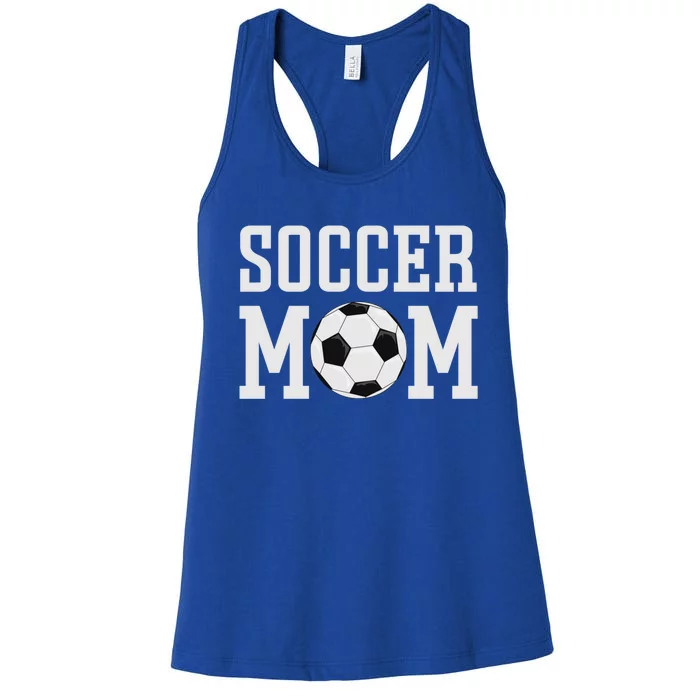 Soccer Mama Soccer Mom Gift Women's Racerback Tank