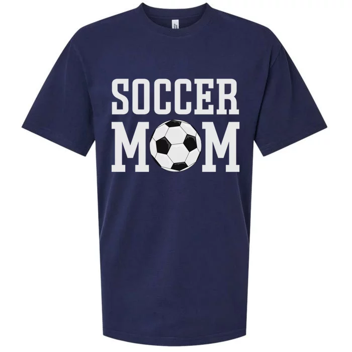 Soccer Mama Soccer Mom Gift Sueded Cloud Jersey T-Shirt