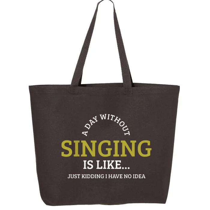 Singing Music Singer 25L Jumbo Tote