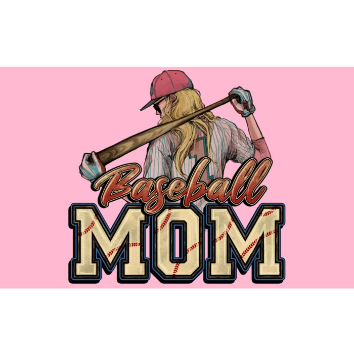 Strong Mom, Strong Swing | Celebrating Baseball Moms Bumper Sticker