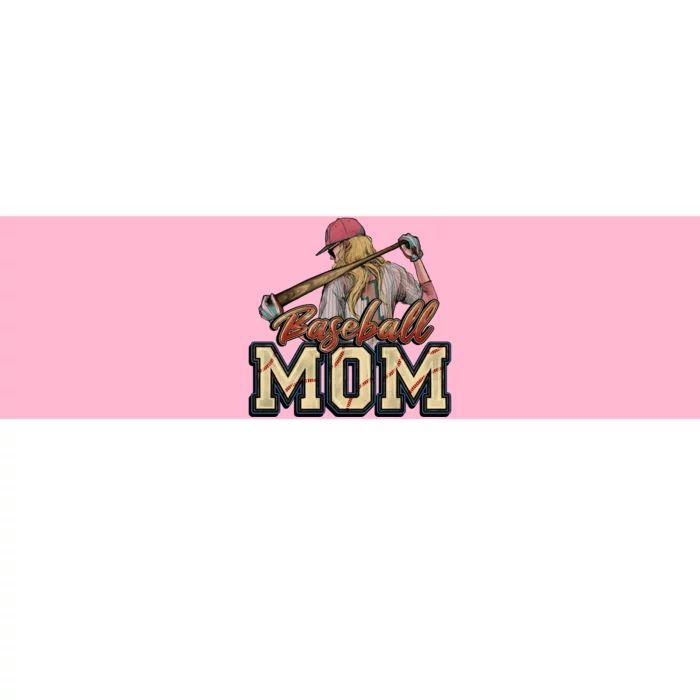 Strong Mom, Strong Swing | Celebrating Baseball Moms Bumper Sticker