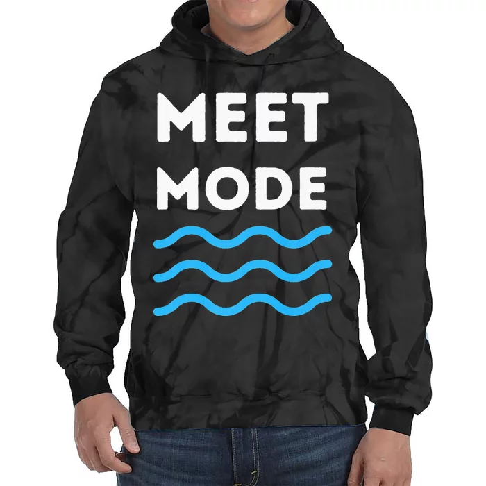 Swim Meet Swimming Meet Mode Competitive Swimming Tie Dye Hoodie