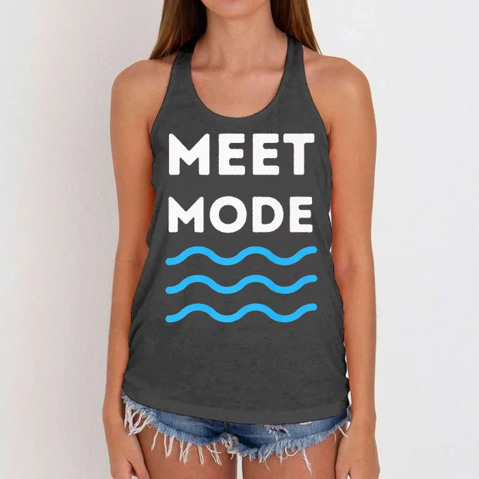 Swim Meet Swimming Meet Mode Competitive Swimming Women's Knotted Racerback Tank