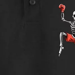 Skeleton Muay Thai Halloween Kickboxing MMA Fighter Costume Dry Zone Grid Performance Polo