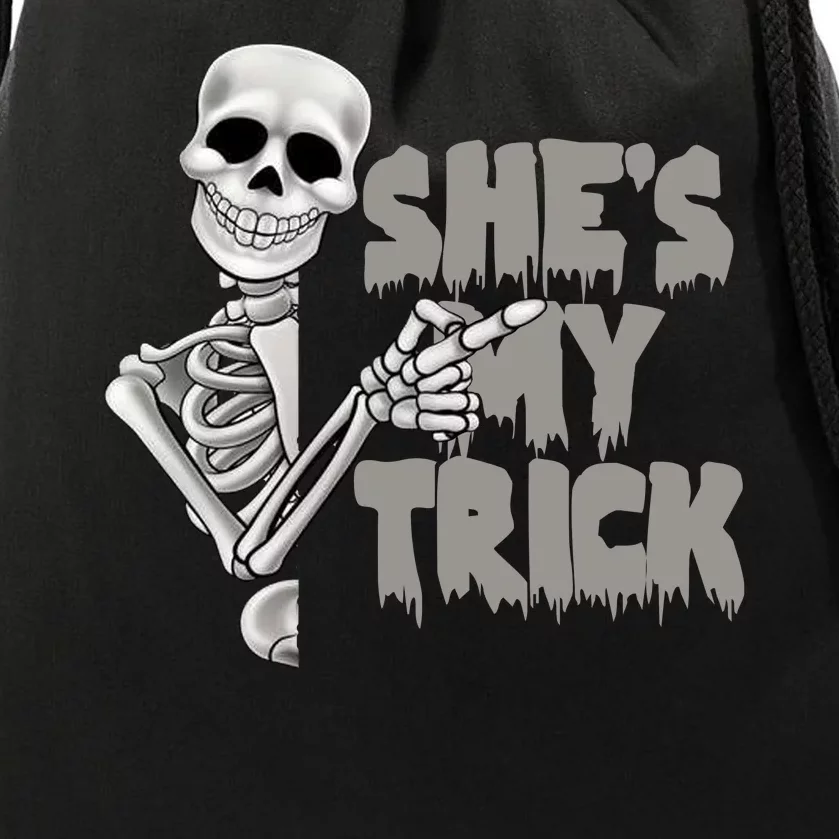 She's My Trick Drawstring Bag