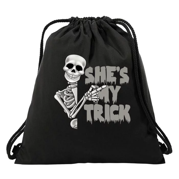 She's My Trick Drawstring Bag