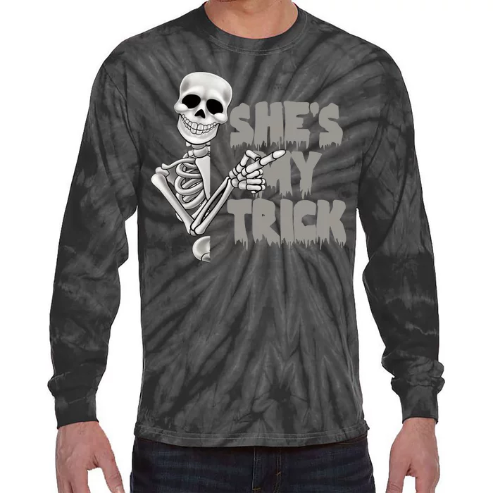 She's My Trick Tie-Dye Long Sleeve Shirt