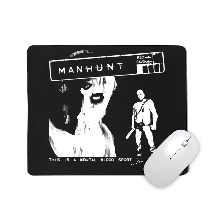 Silentprotagonist90 Manhunt This Is A Brutal Blood Sport Mousepad