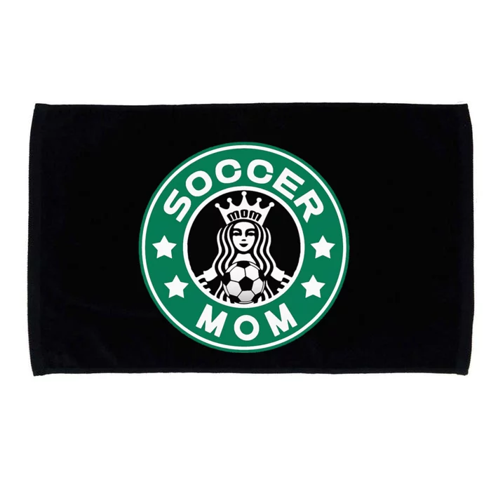 Soccer Mom Team Mom Best Mother Soccer Car Pool Microfiber Hand Towel