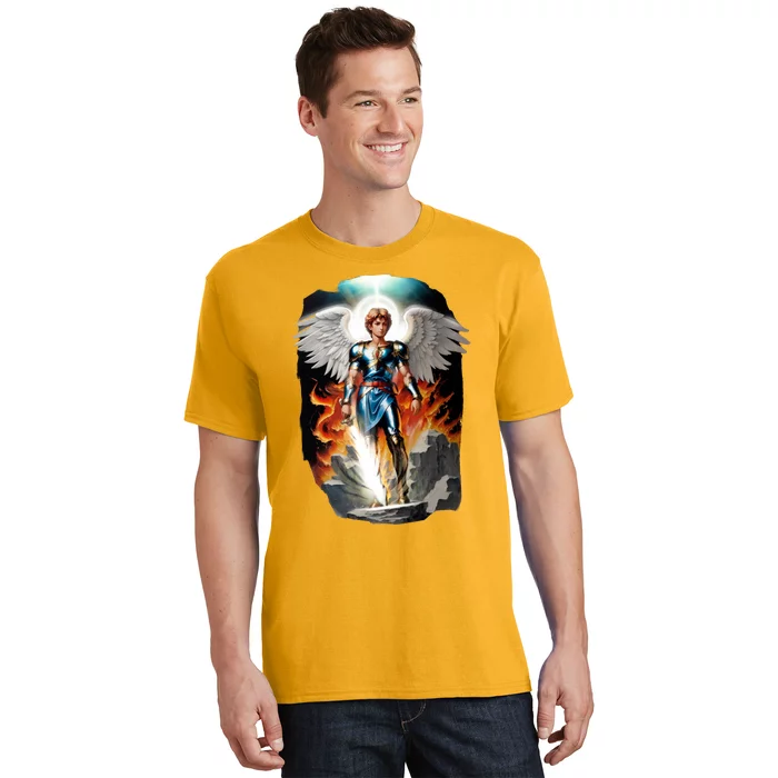 Saint Michael The Archangel T-Shirt