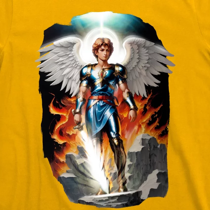 Saint Michael The Archangel T-Shirt