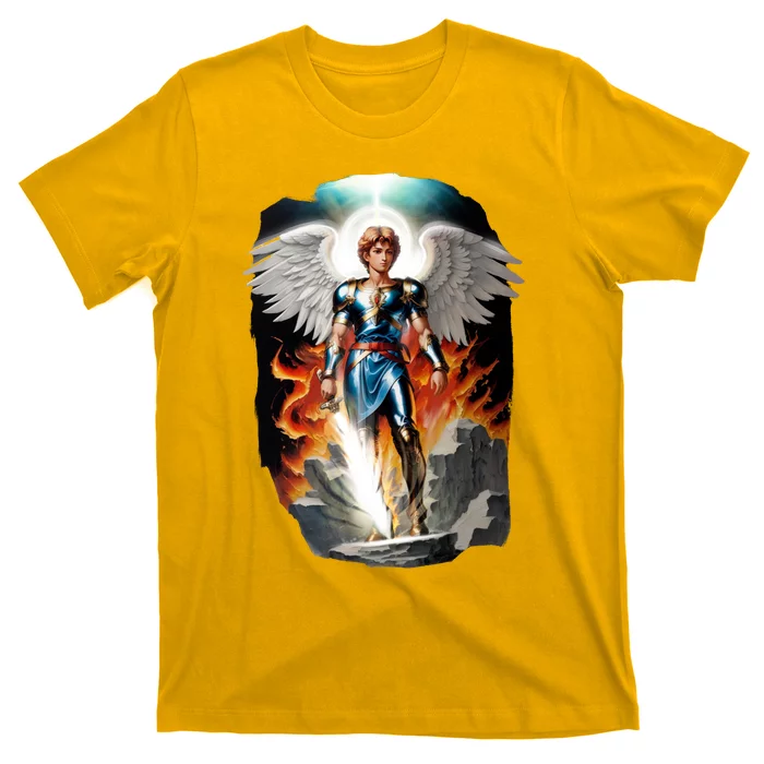 Saint Michael The Archangel T-Shirt