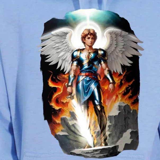 Saint Michael The Archangel Unisex Surf Hoodie