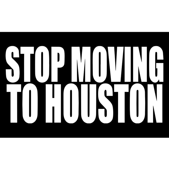 Stop Moving To House Bumper Sticker