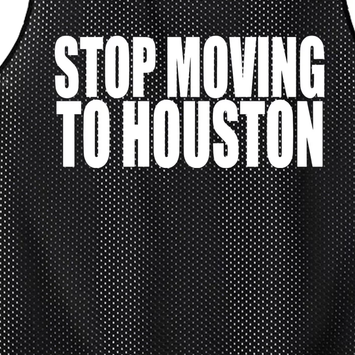 Stop Moving To House Mesh Reversible Basketball Jersey Tank