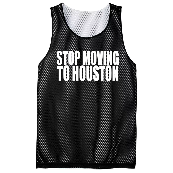 Stop Moving To House Mesh Reversible Basketball Jersey Tank