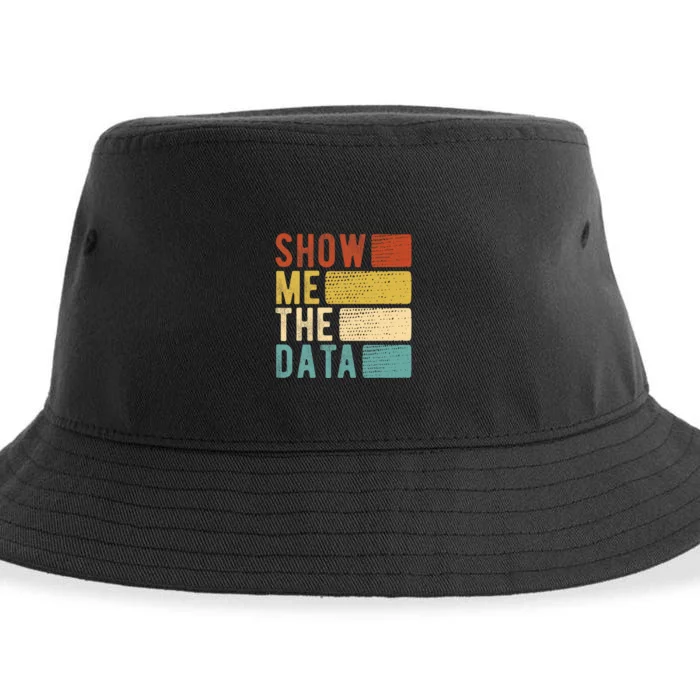 Show Me The Data Data Scientist Data Analyst Sustainable Bucket Hat