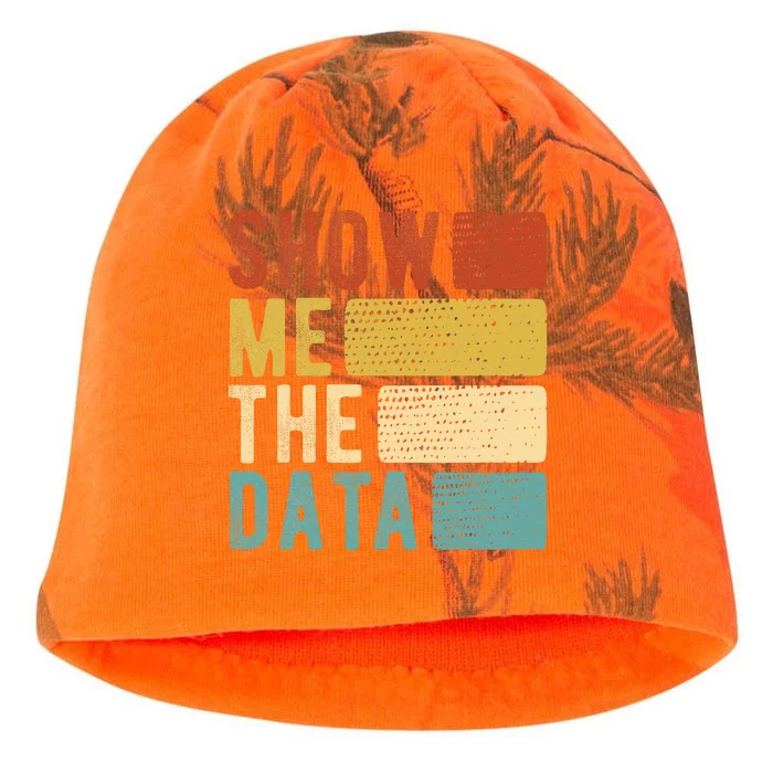 Show Me The Data Data Scientist Data Analyst Kati - Camo Knit Beanie