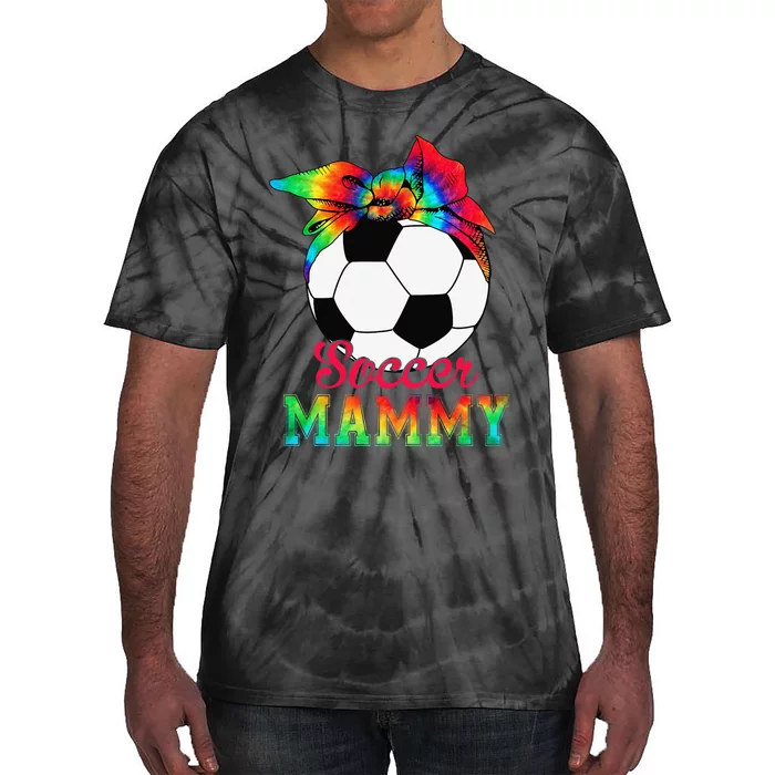 Soccer Mammy Tie Dye Soccer Lover Mother's Day Tie-Dye T-Shirt