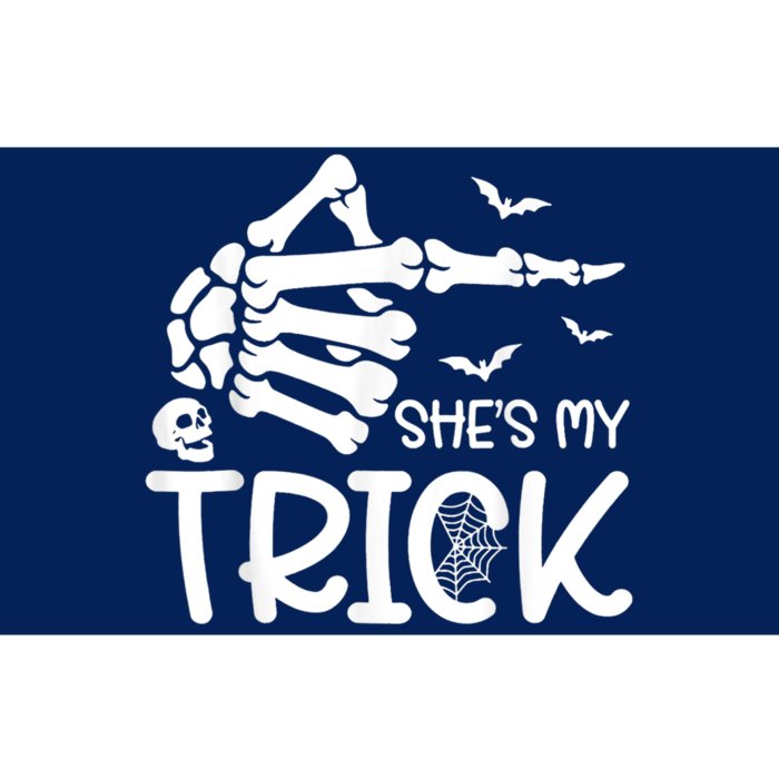 Shes My Trick Skeleton Hand Shes My Trick Skeleton Hand Bumper Sticker