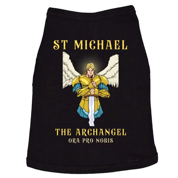 St Michael The Archangel Roman Catholic Gift Doggie Tank