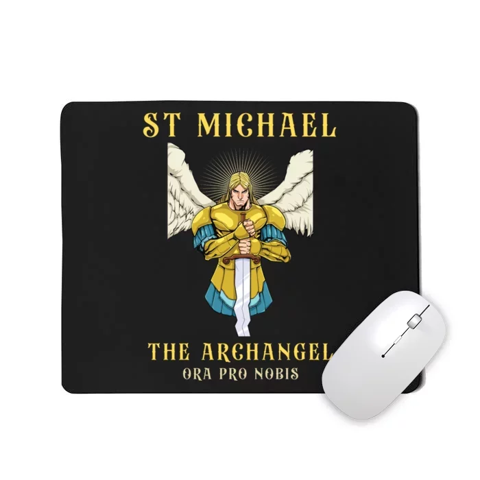 St Michael The Archangel Roman Catholic Gift Mousepad