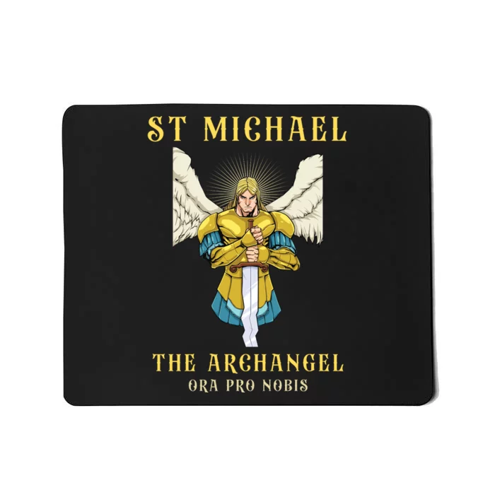 St Michael The Archangel Roman Catholic Gift Mousepad