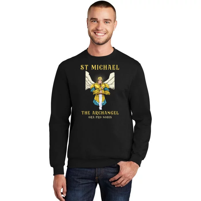 St Michael The Archangel Roman Catholic Gift Tall Sweatshirt