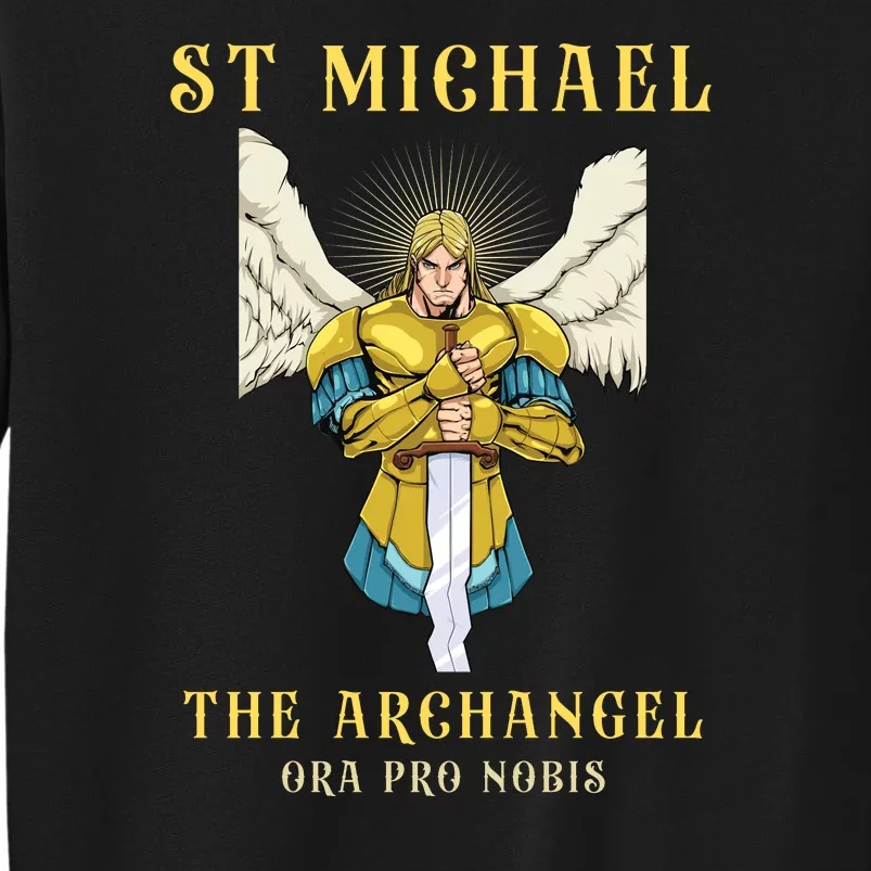 St Michael The Archangel Roman Catholic Gift Tall Sweatshirt