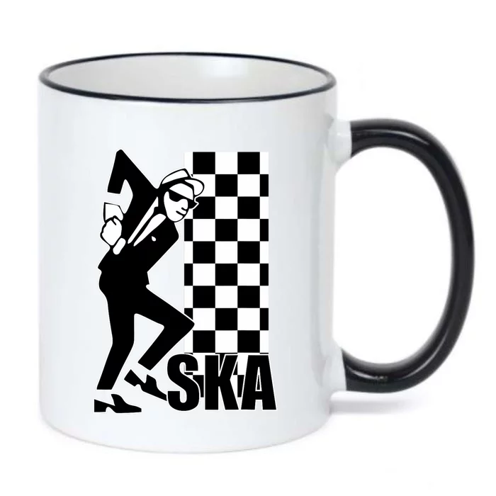 Ska Music Tska Music Is Life Ska Reggae Black Color Changing Mug