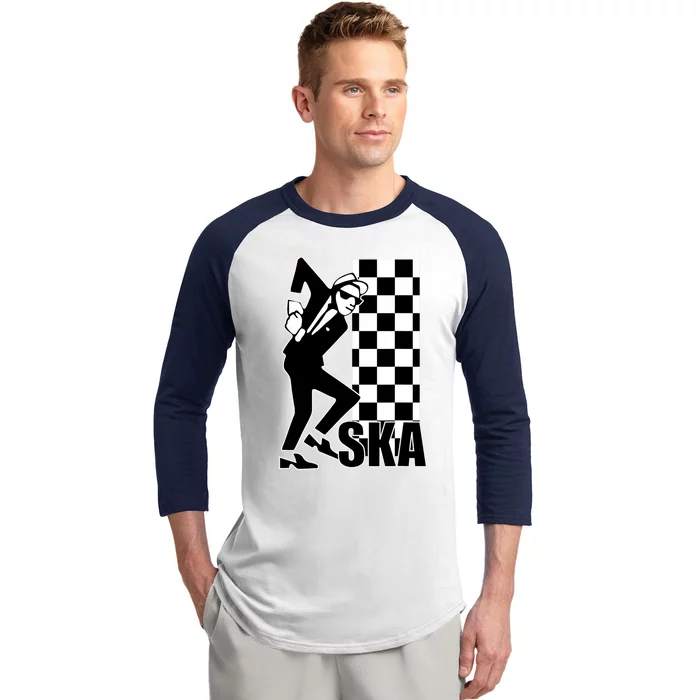 Ska Music Tska Music Is Life Ska Reggae Baseball Sleeve Shirt