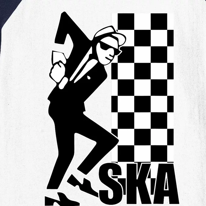 Ska Music Tska Music Is Life Ska Reggae Baseball Sleeve Shirt