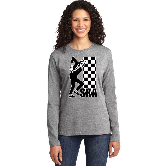 Ska Music Tska Music Is Life Ska Reggae Ladies Long Sleeve Shirt