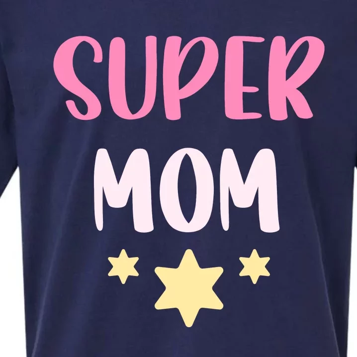 Super Mom T Sueded Cloud Jersey T-Shirt