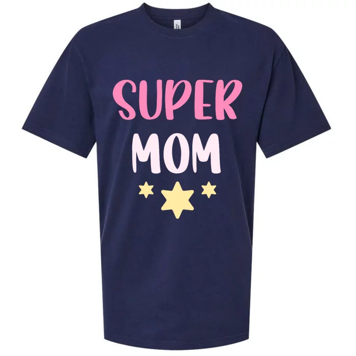 Super Mom T Sueded Cloud Jersey T-Shirt