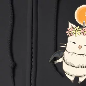 Spriing Moogle the bat cat Classic Full Zip Hoodie