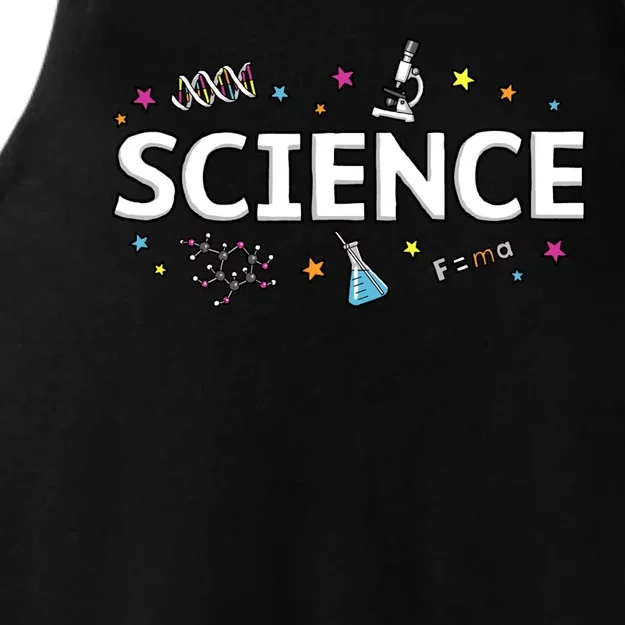 Science May The Force Be With You Funny Ladies Tri-Blend Wicking Tank